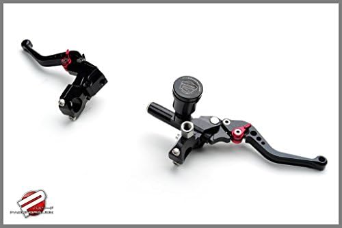 Password JDM Honda Ruckus / Zoomer Adjustable Folding Brake Levers for Front Disk Brakes - Black