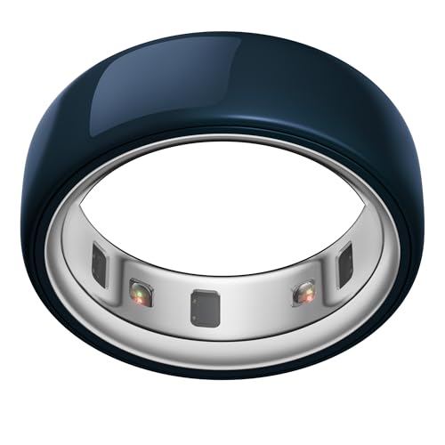 Oura Ring 4 Ceramic – Midnight – Größe 13 – Smart Ring – Bestimme Deine Größe vor dem Kauf