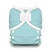Thirsties Reusable Cloth Diaper Cover, Hook and Loop Closure, Aqua Size One (6-18 lbs)