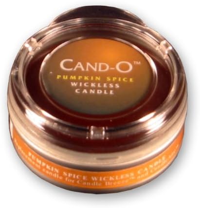 Candle Breeze Cand-o Pumpkin Spice Flameless Scented Candle, Small