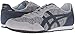 Onitsuka Tige Unisex Serrano Sport Shoe, Light Grey/india Ink, 10.5 M US Women/9 M US Men