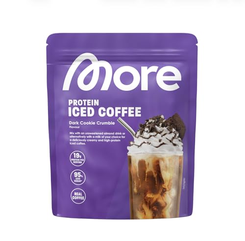 MORE Protein Iced Coffee, 650g, Dark Cookie Crumble