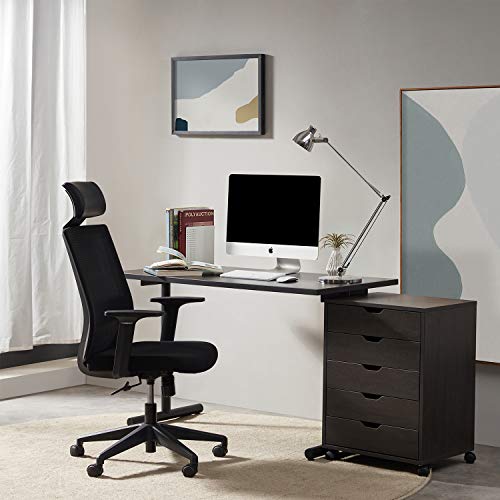 Vicllax 5 Drawer Unit Mobile File Under Desk Storage Cart for