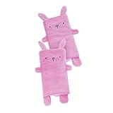Goldbug Plush Carseat Strap Cover Bunny- Pink