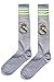 Real Madrid Kids Youth Soccer Team Socks (Gray)