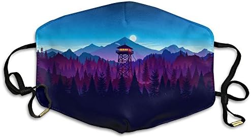 Breathe Healthy Face Mask Mountain Scenery Comfortable, Reusable - Filters Dust,Pollen,Allergens,&amp; Flu Germs Dust Mask