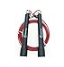 Jump Rope-Extra Cable-Adjustable, Ball Bearings，Cable Self-locked- for Crossfit, Double Unders, Speed, WOD, MMA, Boxing, Jumping Workout & Fitness Training (red)