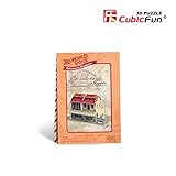 W3146h Cubicfun Cubic FUN 3d Puzzle Model 32pcs Singapore Chinatown
