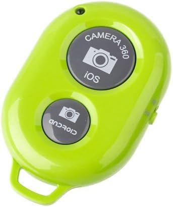 eTopxizu Wireless Camera Bluetooth Self-timer Remote Shutter Controller for iOS Android Smartphone Tablet iPhone 5s 5c 5 4s iPad 3 2 mini iPod Sony Xperia Samsung Galaxy S2 S3 S4 S5 Note 1 2 3 Galaxy Tab 2 Note8 10.1 + Note 1/ 2/ 3+ Nexus 4 5 7 Green