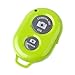 Hapurs Bluetooth Wireless Remote Control Camera Shutter Release Self Timer for iPhone 5S 5C 5 4S 4, iPad Air Mini, Samsung Galaxy S5 S4 S3 Note Tab, Google Nexus, HTC, Sony and other iOS Android Phones - Green
