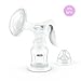 Manual Breast Pump, Dr.meter BPA Free Food Grade Milk Pump Suction with 180 Degree Rotated Handle for Storing and Feeding (BPA Free Manual Breast Pump)