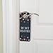 GRAPHICS & MORE Do Not Disturb Polka Dots Plastic Door Knob Hanger Sign