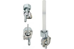 SUNKEY Earlyred Gas Shut Off Valve Switch Fuel Petcock Compatible with Honda Z50R Z50 ATC185 200 XR75 XL75 XR80 Express 50 NC50 NA50 Scooter 50cc 70cc 90cc 110cc 125cc 150cc 200cc 250cc ATV Dirt Bike Go Kart