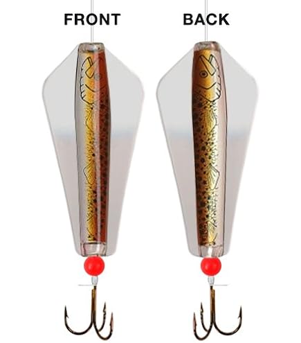 ルアー・フライ Supreme 19ss Dardevle Lure Fire Tiger Supreme Dardevle Lure (SS19) - $20