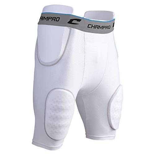 CHAMPRO Formation 5-Pad Integrated Football Girdle en promo sur Amazon