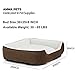 ANWA Washable Dog Bed Medium Dogs, Dog Bed Medium Size Dogs, Durable Pet Bed Medium Dogs