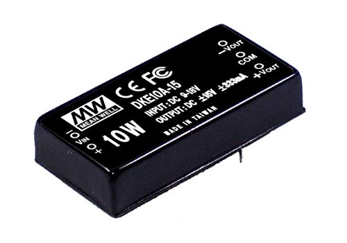 MEAN WELL DKE10B-12 -/+12V -/+42~-/+420mA 10W DC-DC Regulated Dual Output Converter DC/DC Converter