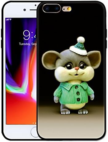 iPhone 7 plus Case, iPhone 8 plus Case, Plusme Cute Kawaii Soft Cartoon Animal Pattern Design Silicone TPU Full Protective Cover for Apple iPhone 7/ 8 plus 5.5 inches (Micky)