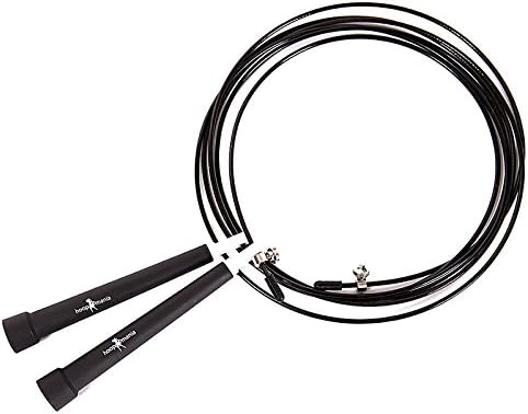 Hoopomania® Speed Rope, jump rope for professional athletes, professional boxers, Crossfit for beginners + Bonus bag