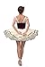 Pegasus Galaxy Women's 6 Layers Tulle Ballet Dance Costume Sleeve Tutu Dress