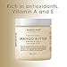 Majestic Pure Raw Mango Butter, 8 oz - Organic Premium Grade for Soft Supple Skin and Healthy Hair …