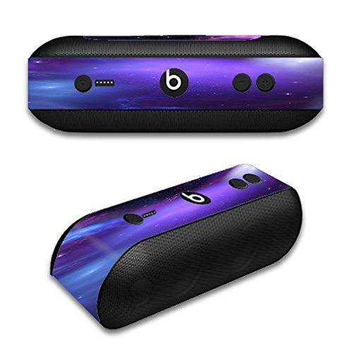 Skin Decal Vinyl Wrap for Beats by Dr. Dre Beats Pill Plus / space gasses purple cloud