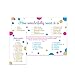 Gender Reveal Candy Guessing Game - Baby Shower Activity Cards - Guess the Stages of Pregnancy and Parenthood - Fun Activity for Guests, Team Pink or Blue - 25 Pack