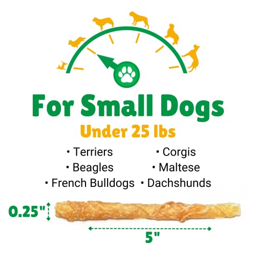 Lucky Premium Treats Chicken Wrapped Rawhide AllNatural Rawhide and