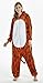 AceChic Unisex Animal Pajamas Adult Halloween Costume Christmas Cosplay Onesie Jumpsuit Tiger M