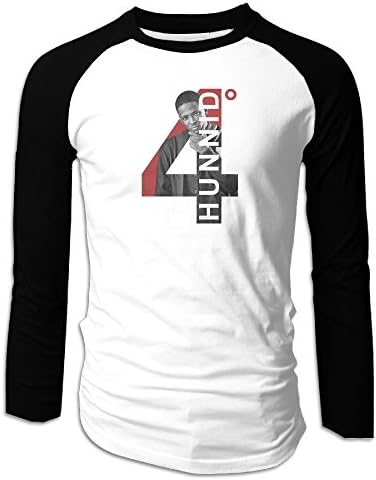 Yg 4 Hunnid Men's Sportshirt Long Sleeve Raglan Tops Shirt