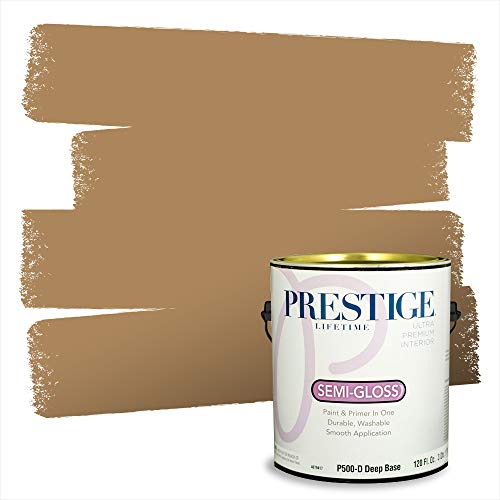 PRESTIGE Paints Interior Paint and Primer In One, 1-Gallon, Semi-Gloss, Compara…
