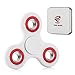Tian Guan Fidget Spinner Toy, Hand Spinner Toy with Premium Hybrid Ceramic Bearing for Adults and Kids Spin Time 2-3 Minutes (White)