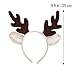 Tinksky Reindeer Antler Hair Hoop Christmas Kids Headband Headwear for Children Christmas Costume Party