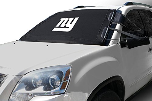 NFL FrostGuard: Winter Snow, Ice and Frost Windshield Cover - New York Giants - XL - Thumbnail 6