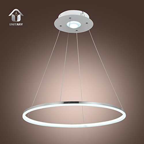 UNITARY Brand Modern Nature White LED Acrylic Dining Room Kitchen