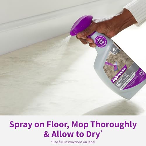 Rejuvenate Luxury Vinyl Floor Cleaner Gently Cleans And Revitalizes Luxury Vinyl Floors, 32
