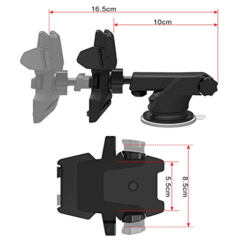 image for All Cart Car Phone Mount, 360 Degrees Rotation Car Mount,Universal Adj