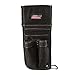 Dickies Box Cutter Sheath for Tool Belt, Durable Canvas with PVC Cut-Resistant Sheath Lining, 3 Pockets, Quick-Clip Storage Carabiner, 2-inch Belt Loop, Black