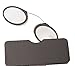 SOOLALA 2 Pairs of Women Men Go Everywhere SOS Pince Nez Style Nose Resting Pinching Portable Wallet Reading Glasses, +1.0x