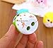yueton Pack of 4 Cute Cartoon Animal Owl Pattern Double Holes Pencil Sharpeners Creative Stationery School Prize for Kids