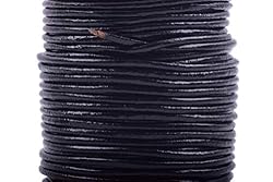 KONMAY 1 Skein 25 Yards 2.0mm Black Color Soft