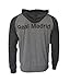 Icon Sport Real Madrid Hoodie Lightweight Fz Summer Light Zip up Jacket Grey Adults (Grey, L)