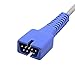 Medke Compatible Nellcor Spo2 Sensor DS100A Adult Finger Clip 3.2 ft 9 Pin Connector Probe Sensor FDA/CE Approved