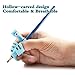 Tuzico 8 Pcs Pencil Grips,Handwriting Pencil Holder,Ergonomic Writing Aid Grip Trainer,Posture Correction Finger Grip for Kids Preschoolers Children Adults Special Needs (8)