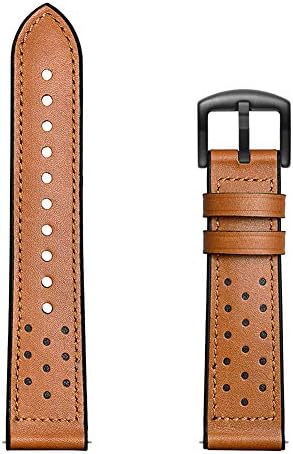APJJ Silicone And Leather Strap For SAMSUNG Gear S3 Watch, Black, White, Brown, Yellow Suede Strap 22mm
