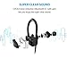 Bluetooth Headphones,ZamKol Wireless Sports Earphones,Stereo in-Ear Earbuds with mic,IPX7 Waterproof,Noise Cancelling Headsets for Running,Cycling,6-8 Hours Play Time