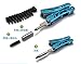 Compact Durable Pocket Multitool Knife, Plier, Screwdriver Tool Set with Screwdriver bits and Nylon Sheath. Perfect Kit for Survival, Emergency, Camping, Outdoor Use Black