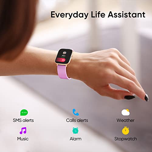 DoSmarter Fitness Tracker, Lightweight Smartwatch with Heart Rate