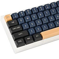 Fogruaden PBT Blue Samurai Keycaps, 163 Keycap Set