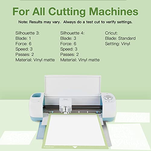 White Vinyl for Cricut 12" x 50 FT Glossy White Permanent Vinyl Roll